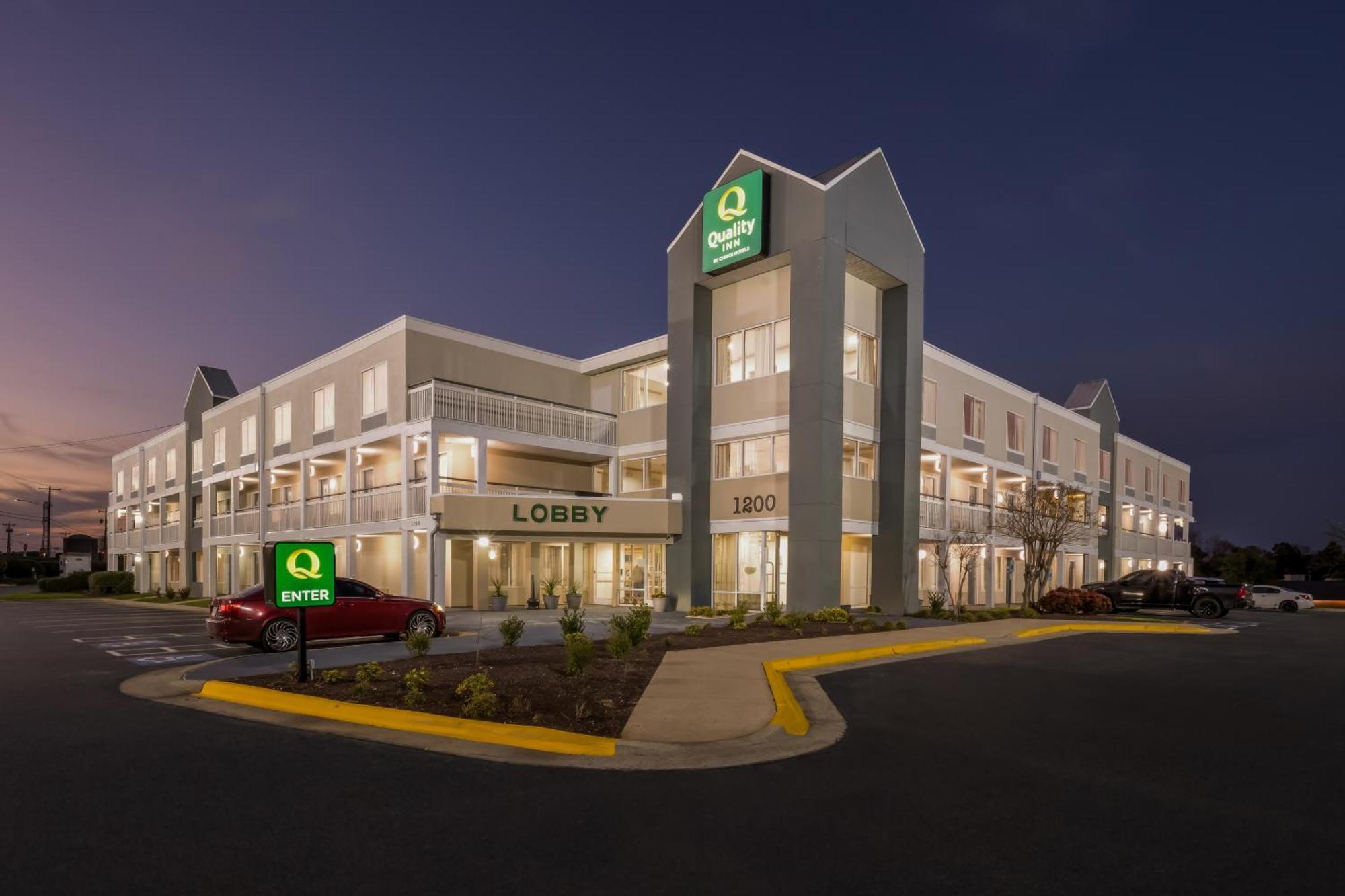 Quality Inn Rocky Mount Buitenkant foto