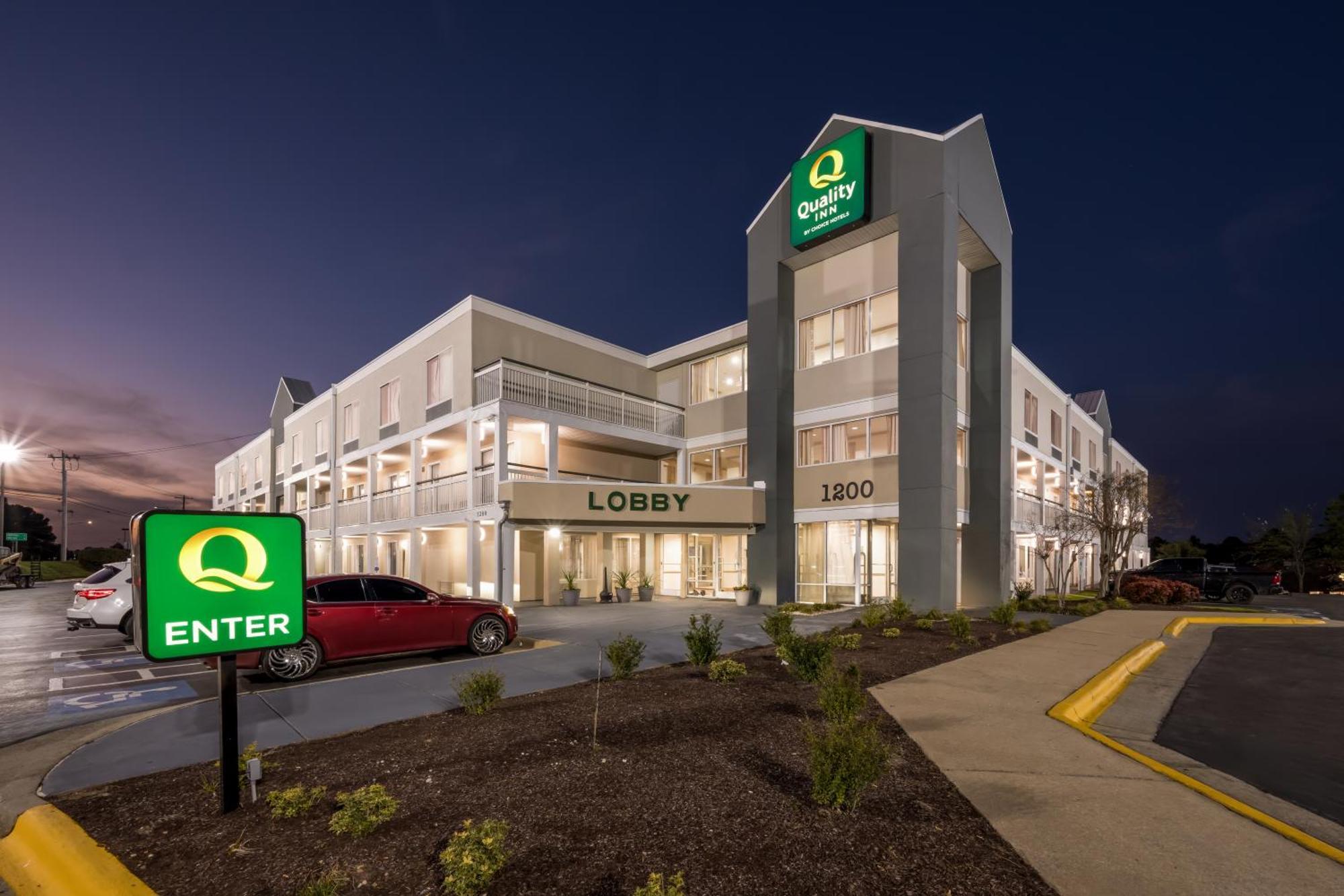 Quality Inn Rocky Mount Buitenkant foto